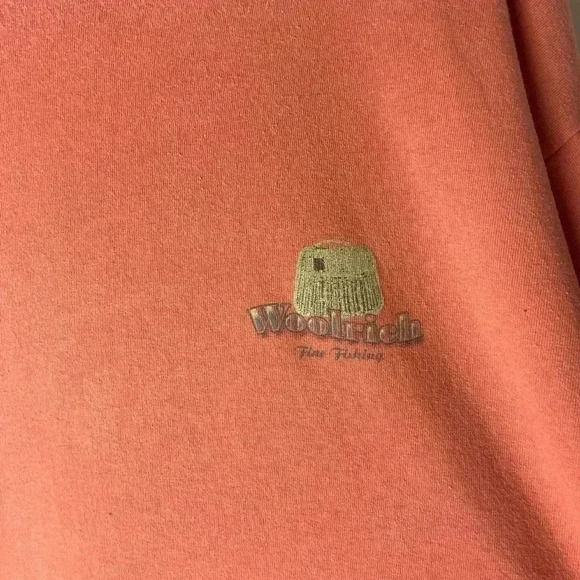 Vintage Woolrich Fine Fishing T-shirt Size XXL - Picture 4 of 5